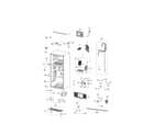 Samsung RT21M6213WW/AA-01 cabinet compartment diagram