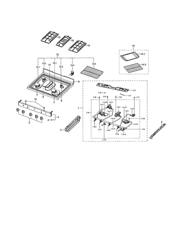 Cooktop assembly