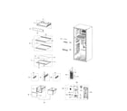 Samsung RT18M6213SG/AA-01 fridge compartment diagram