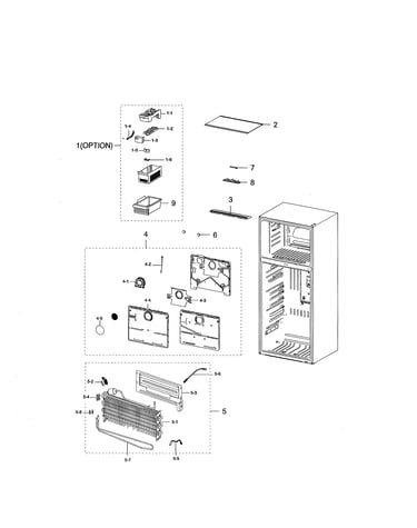 Freezing compartment