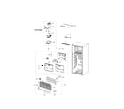 Samsung RT21M6215WW/AA-00 freezing compartment diagram
