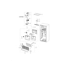 Samsung RT21M6215WW/AA-01 freezing compartment diagram