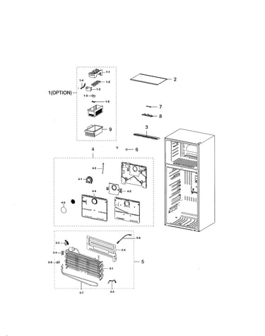 Freezing compartment