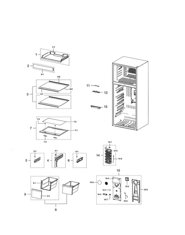 Fridge compartment
