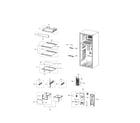 Samsung RT18M6213SR/AA-01 fridge compartment diagram