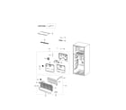 Samsung RT18M6213WW/AA-00 freezing compartment diagram
