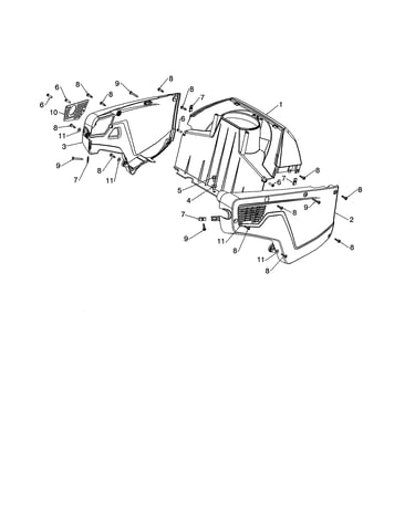 Shroud assembly/plenum