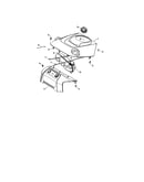 Shroud assembly/fuel tank