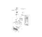 Samsung RT18M6215SG/AA-01 freezing compartment diagram