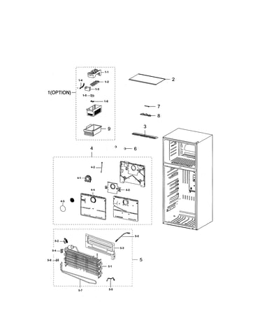 Freezing compartment