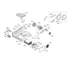 Bosch WTG865H2UC/01 base/outlet hose/motor diagram