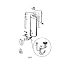 Kenmore 153336313 gas water heater diagram