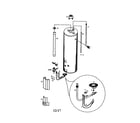 Kenmore 153336352 gas water heater diagram