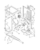 Dryer cabinet & motor