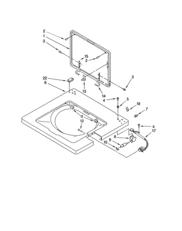 Washer top & lid