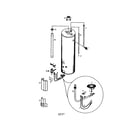 Kenmore 153336452 gas water heater diagram