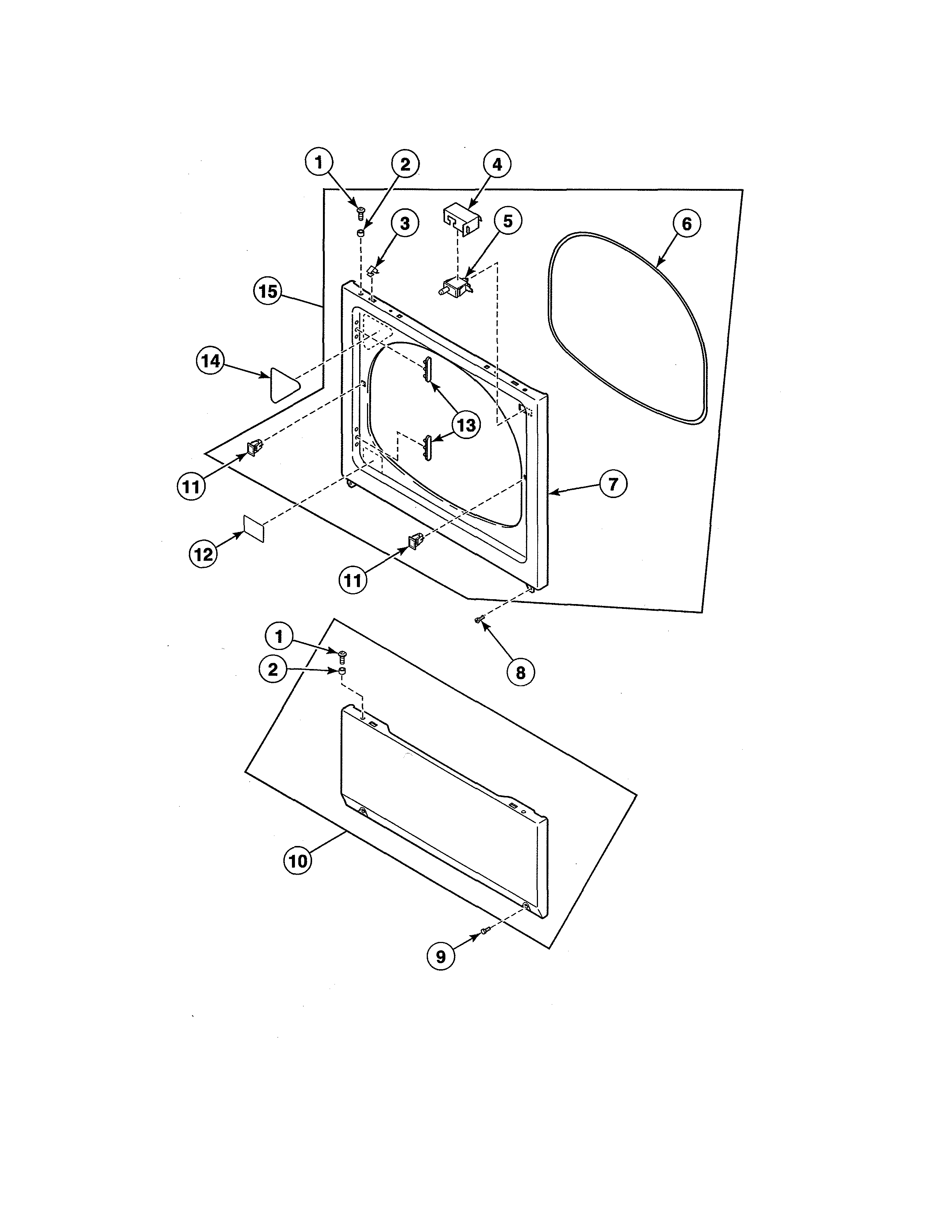 ACCESS PANEL/FRONT PANEL/SEAL