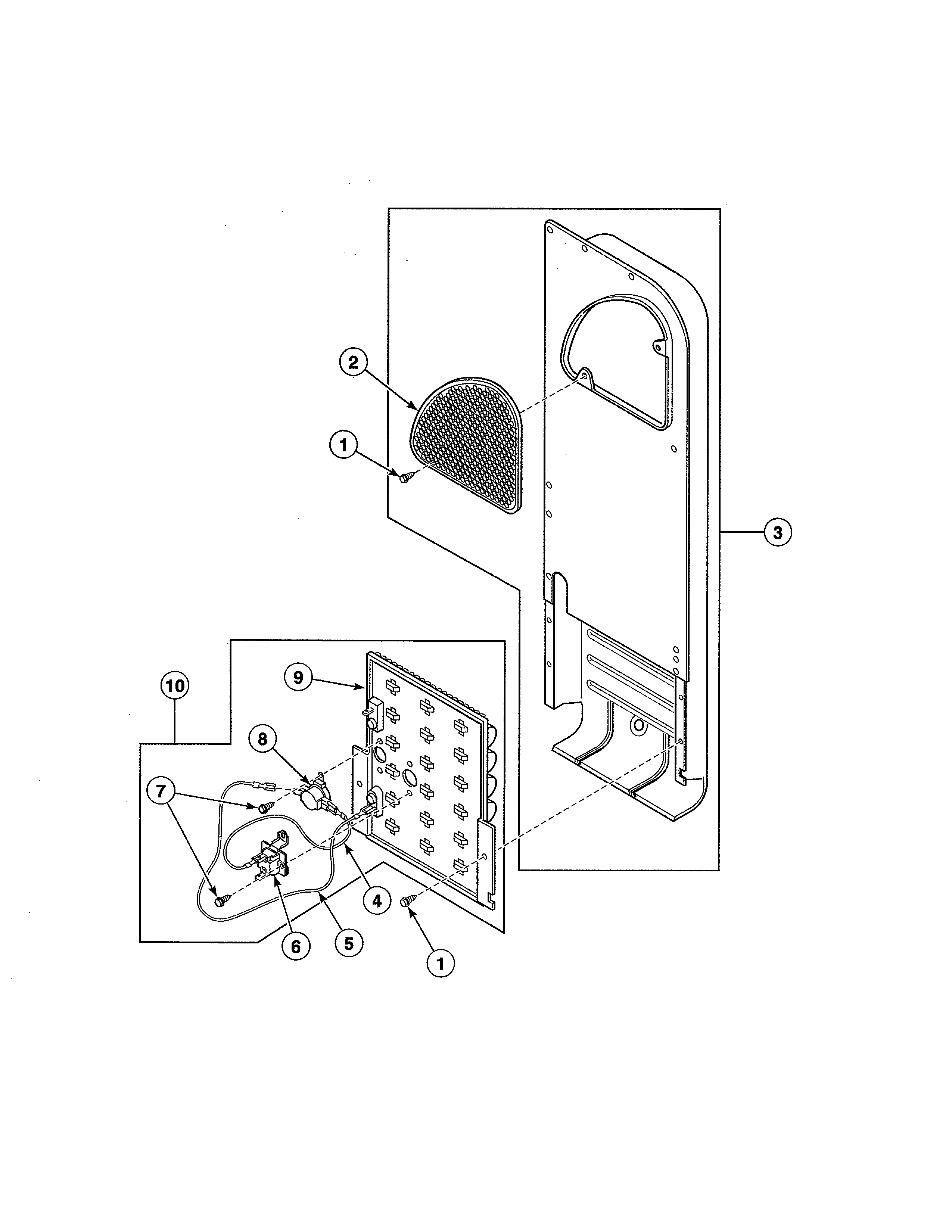 HEATER DUCT/ELEMENT - ELECTRIC MODELS