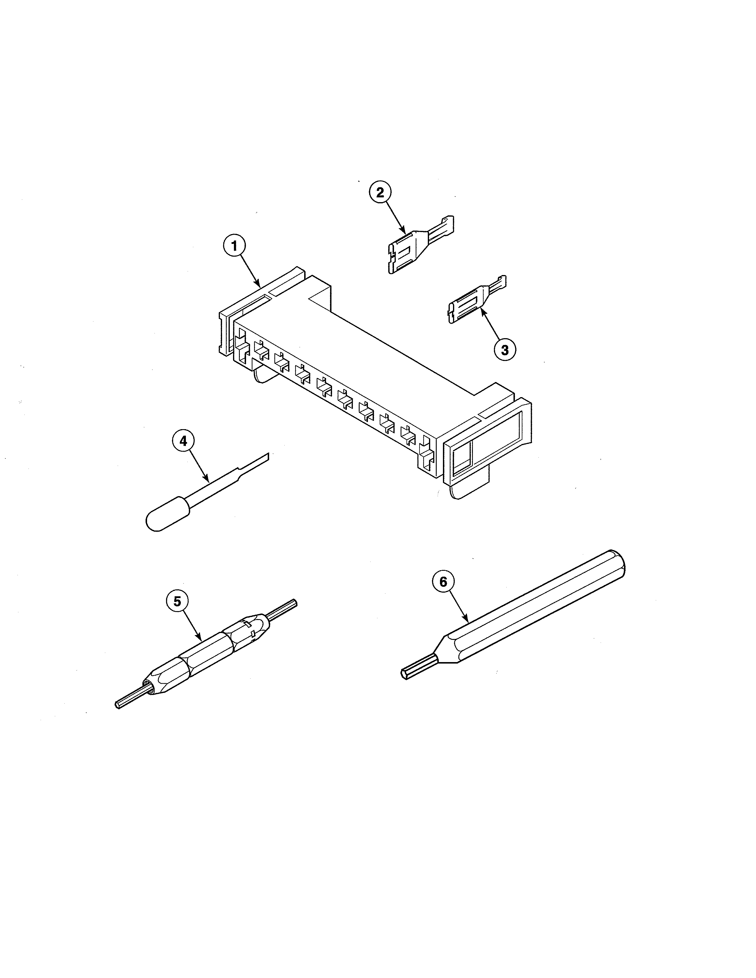 TERMINALS/TERMINAL EXTRACTOR TOOLS