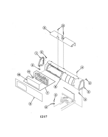 Graphic panel/control support panel/controls