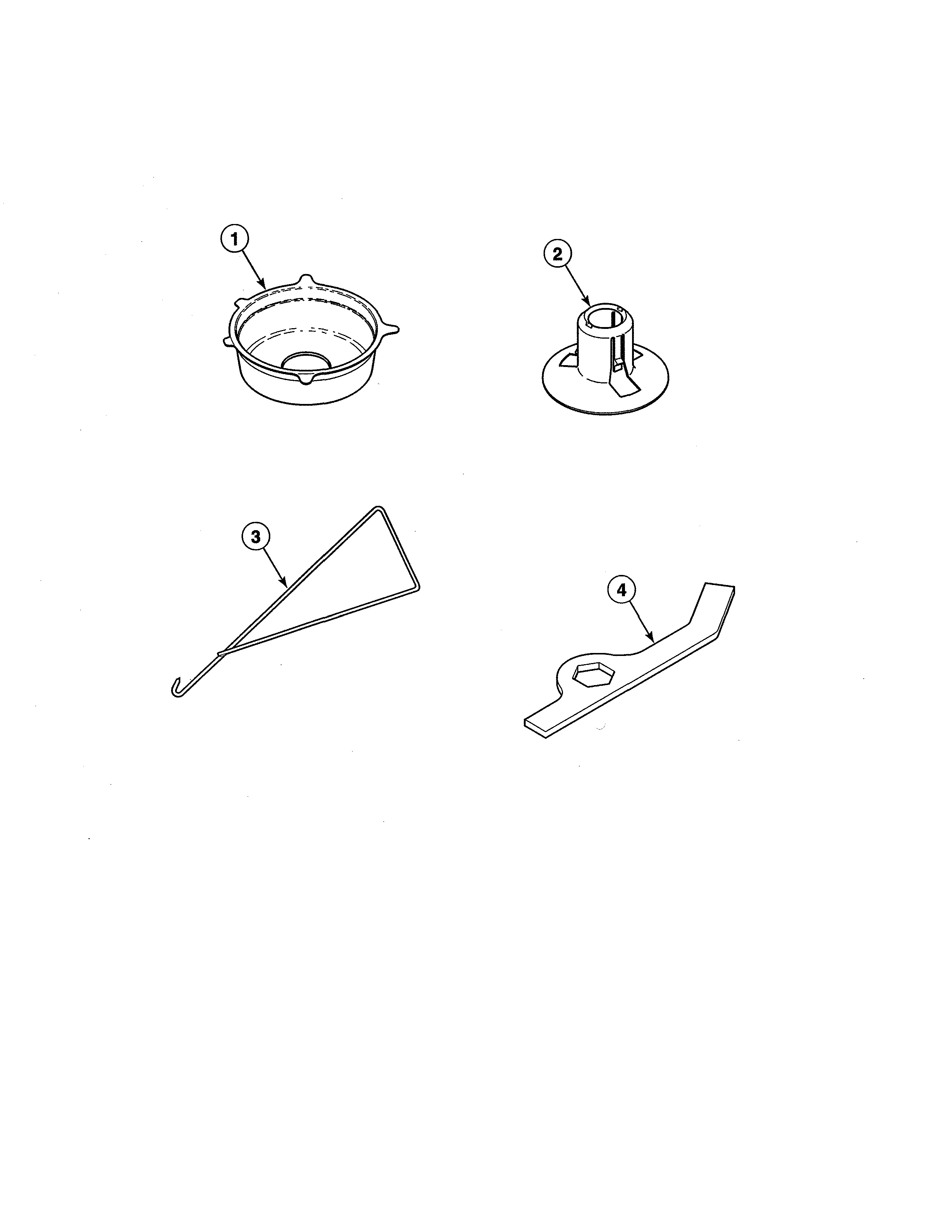 Shipping brace/plug/special tools