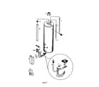 Kenmore 153336552 gas water heater diagram