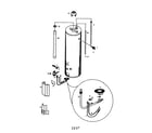 Kenmore 153336813 gas water heater diagram
