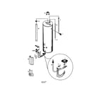 Kenmore 153336852 gas water heater diagram