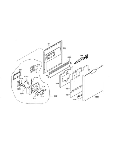 Door/dispenser