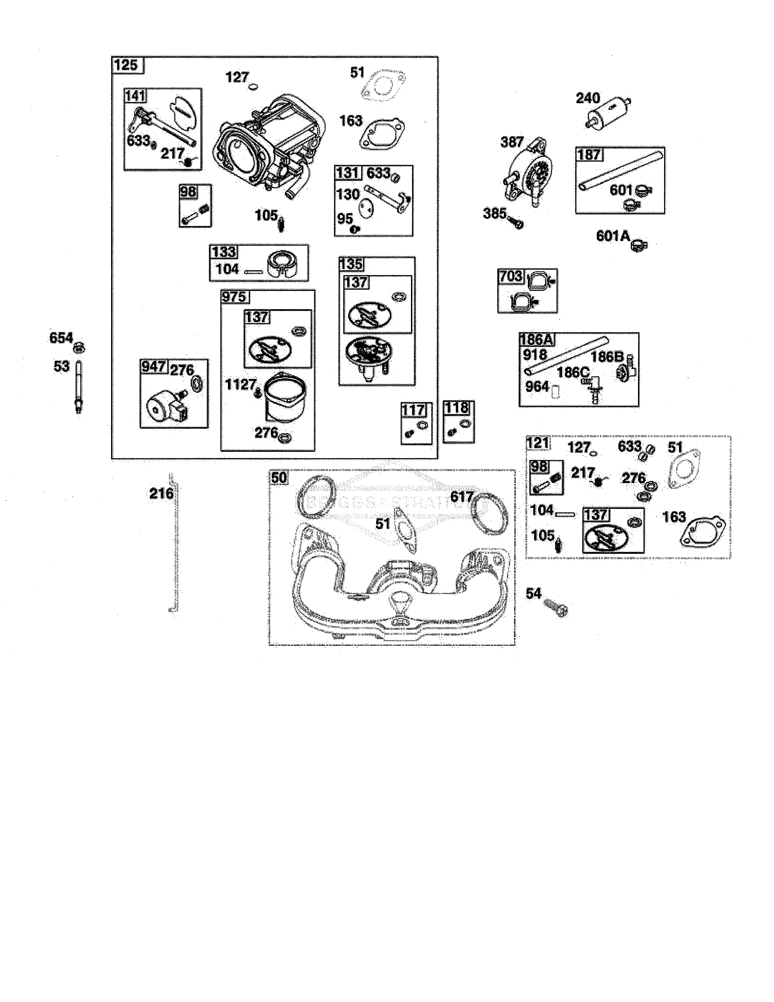 Carburetor/fuel supply