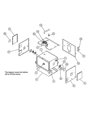 Non-convection cell assembly