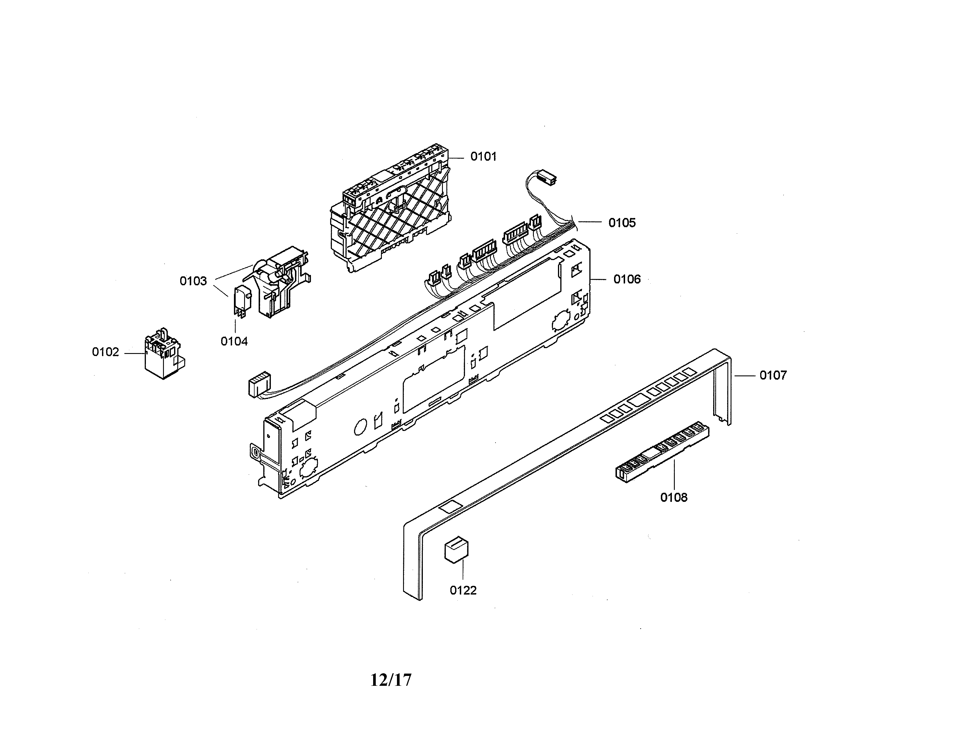 FACIA PANEL/DISPLAY MODULE