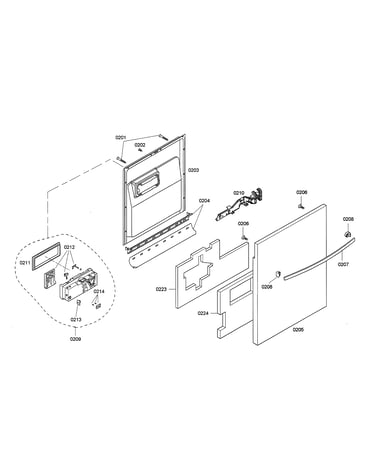 Door/dispenser