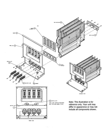 Hx & panel assembly