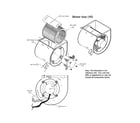 Carrier 58CVX110-10120 blower assembly diagram