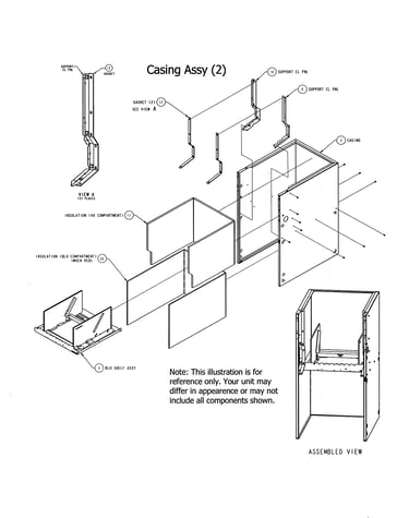 Casing assembly