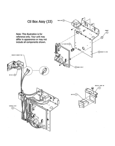 Control box assembly