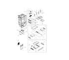 Samsung RFG29THDRS/XAA-00 refrigerator diagram