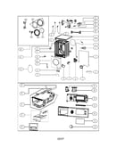 Top cover/door/water inlet