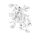 Husqvarna YTH20K42-96043027500 mower deck diagram