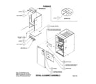 Carrier 58MVC080-F-10120 cabinet assembly diagram
