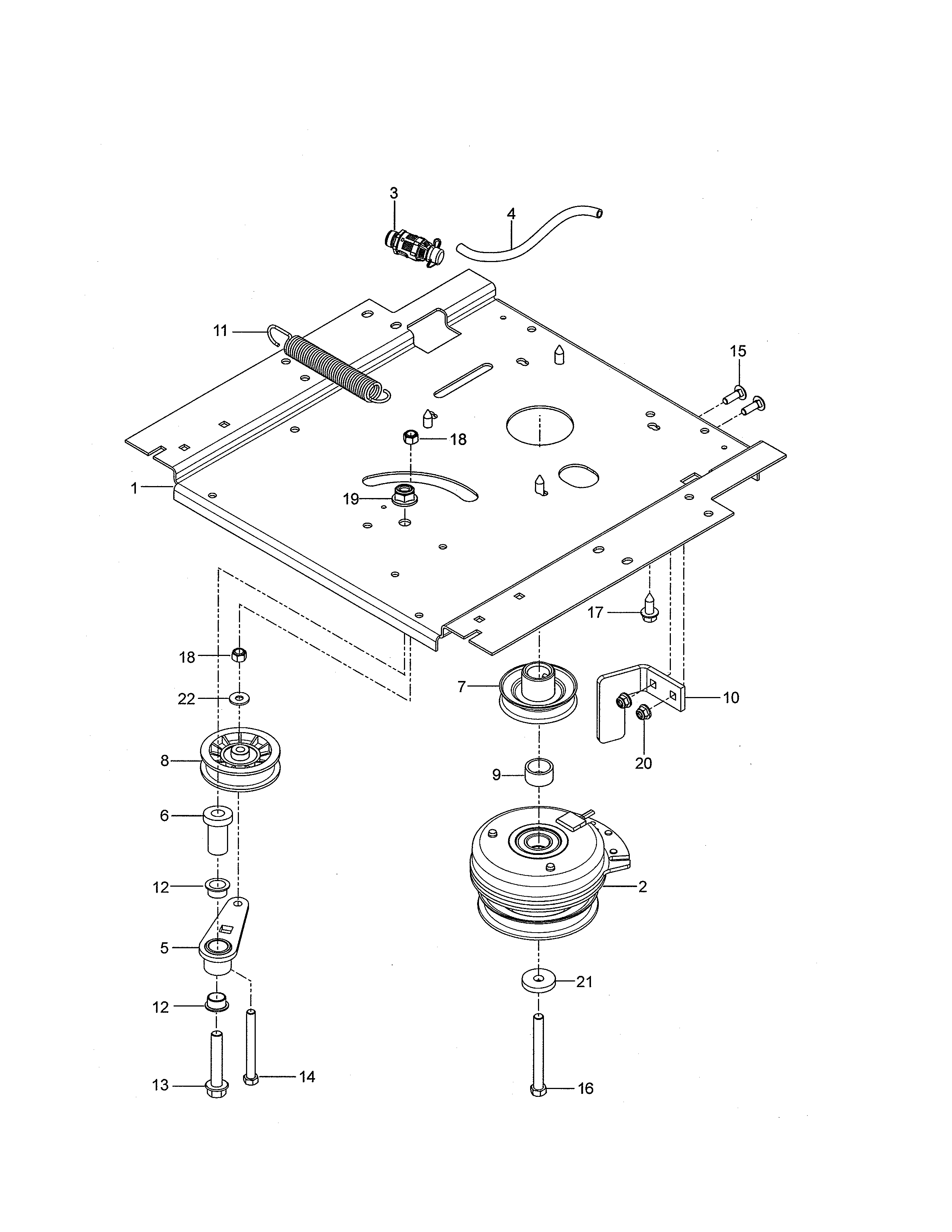Engine mounting/guards/muffler