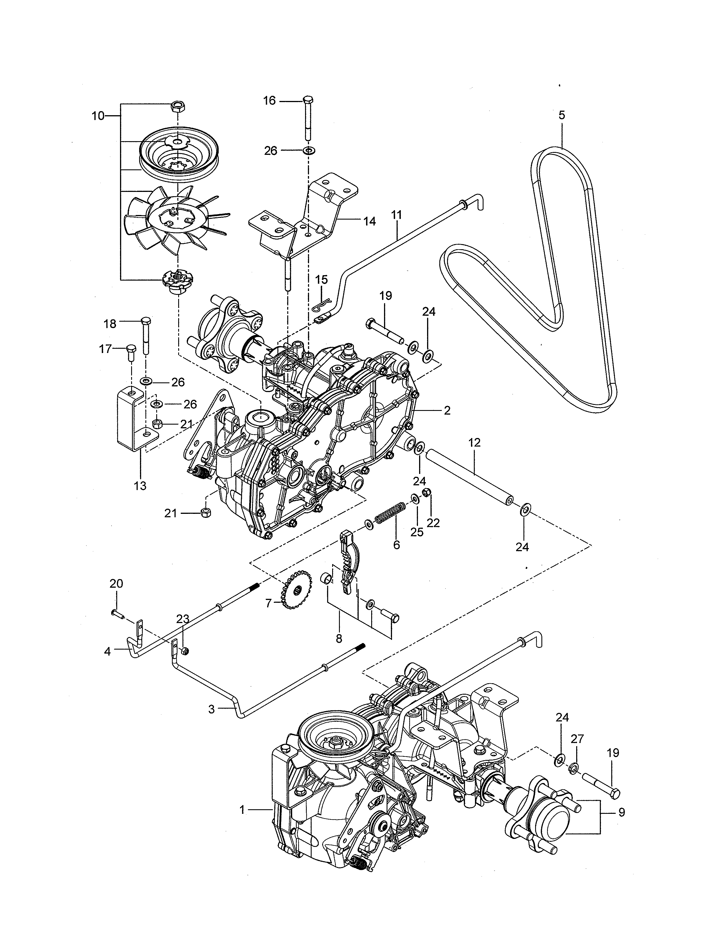Hydraulic pump-motor