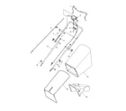 Husqvarna LC221FH-96145003600 handle diagram