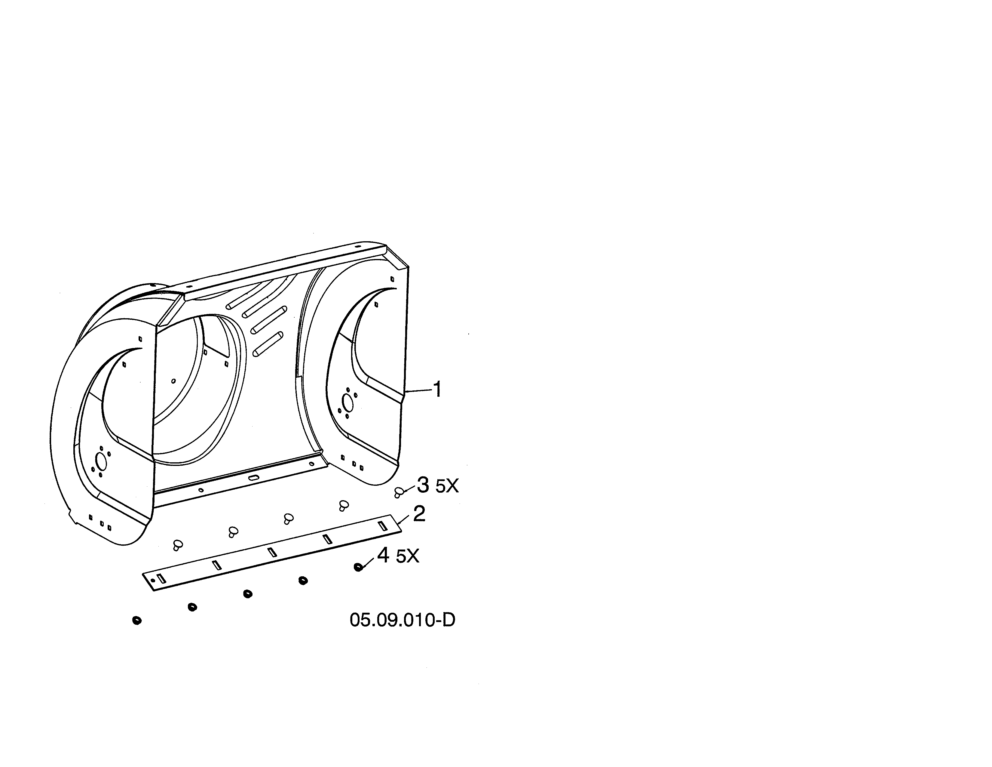 Auger housing