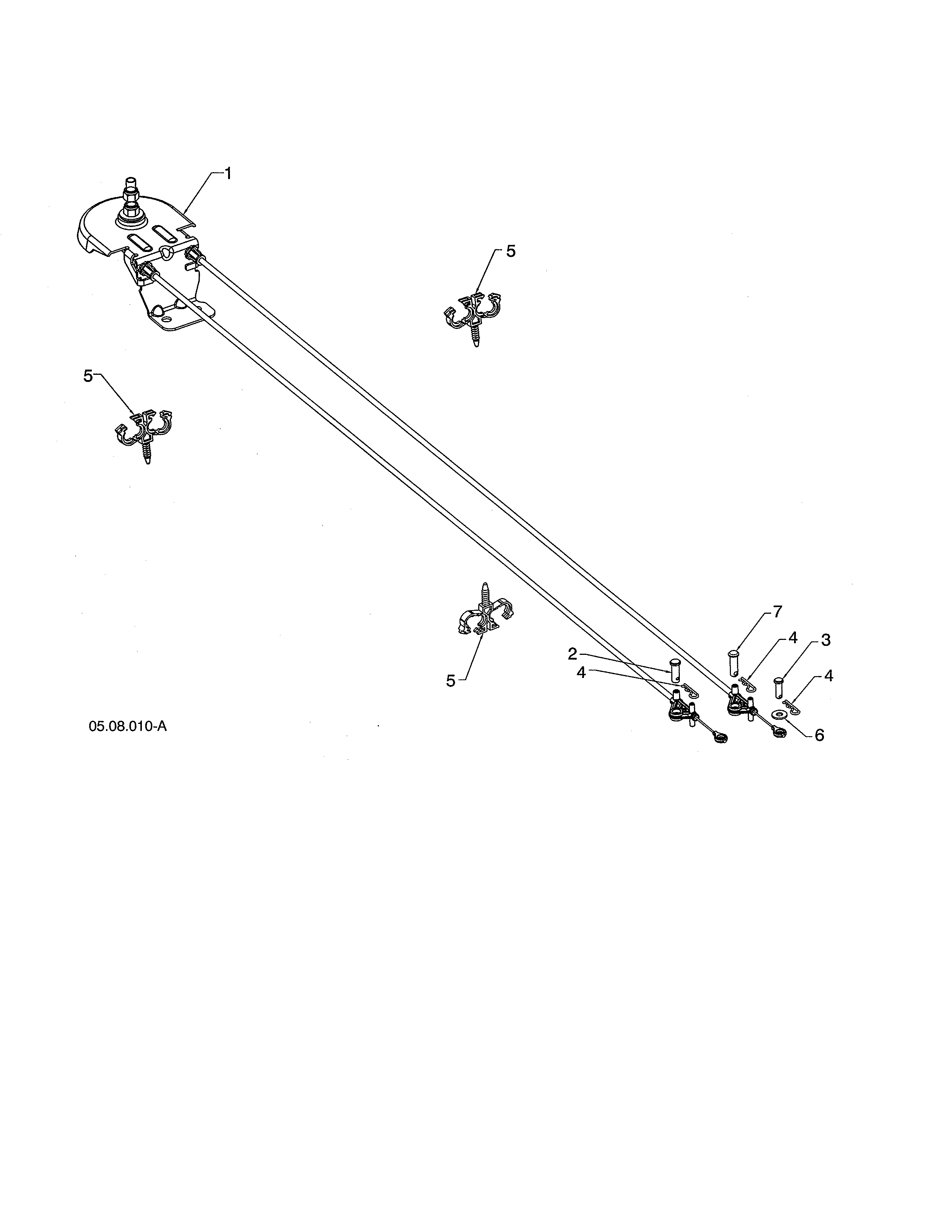 Cable chute rotator