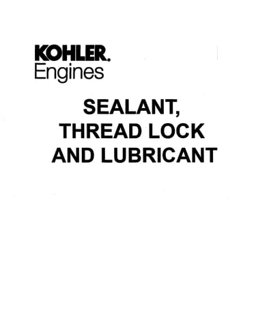 Sealant/thread lock/lubricant
