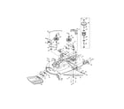 MTD 13A278XS299 mower deck/spindle pulley diagram