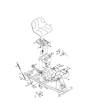 Seat/battery