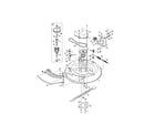 MTD 13A726JD299 deck/spindle pulley diagram